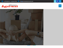 Tablet Screenshot of agarwalexpressmovers.com